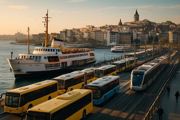 Istanbul transport hub cover image — travel photography scene.