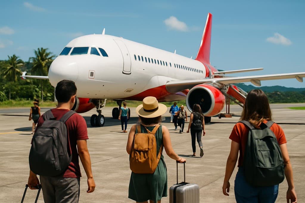 Low-cost airlines in Southeast Asia cover image — travel photography scene.