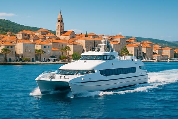 Croatia ferry guide cover image — travel photography scene.