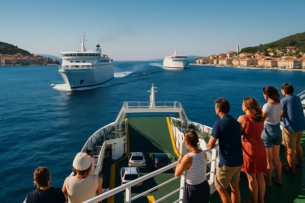 Mediterranean ferry routes - Greece, Italy and Croatia cover image — travel photography scene.