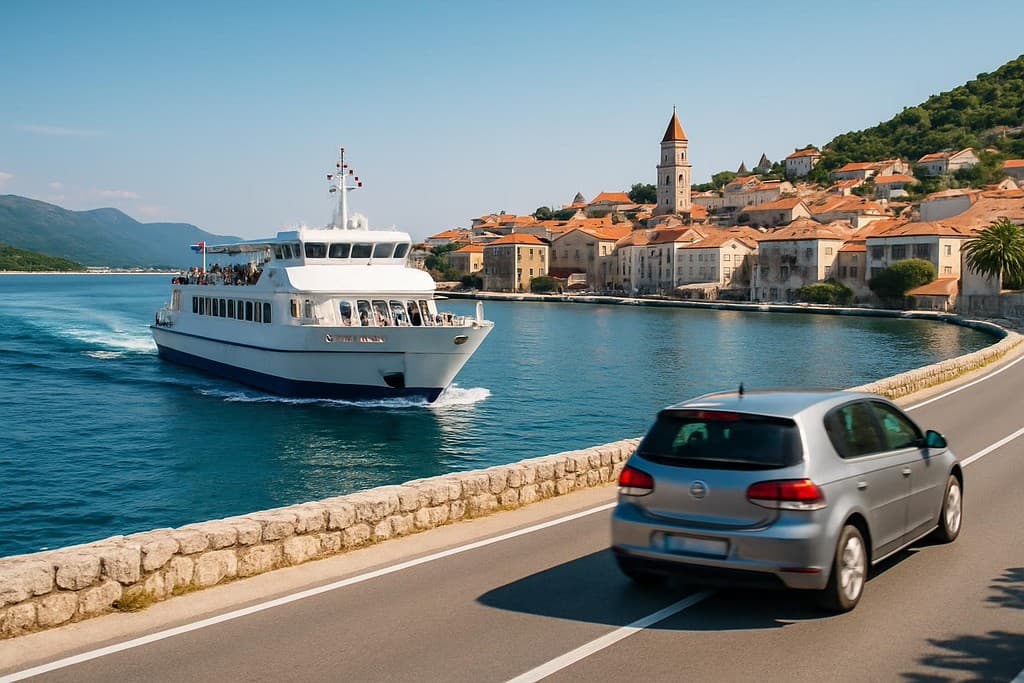 Croatia transport guide cover image — travel photography scene.