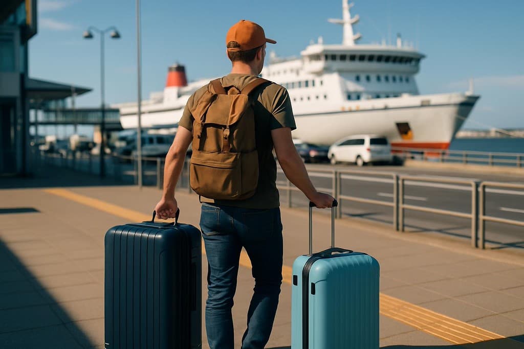 Luggage rules by transport type cover image — travel photography scene.