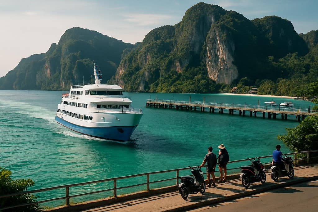 How to get to Phi Phi Islands cover image — travel photography scene.