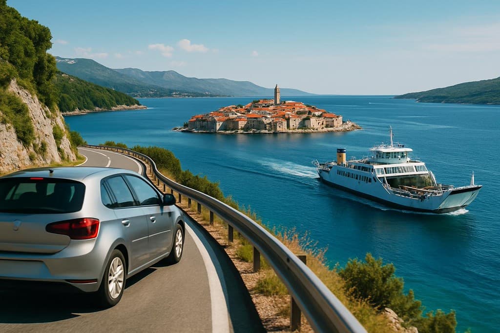 Croatia coast transport guide - Dubrovnik to Istria cover image — travel photography scene.