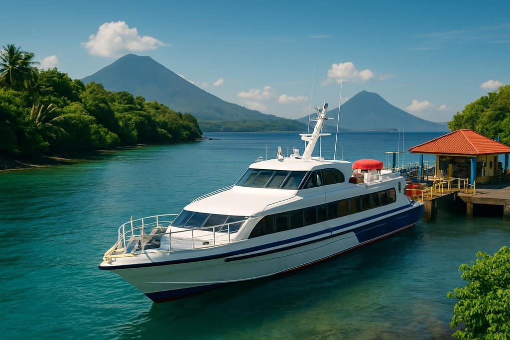 Indonesia transport guide cover image — travel photography scene.