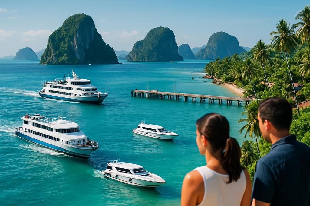 How to get to the Thai islands cover image — travel photography scene.