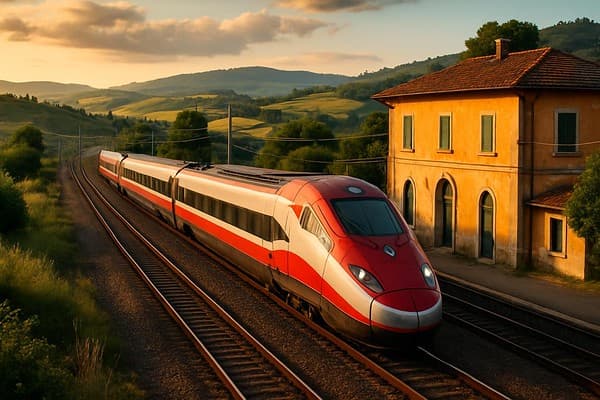 Italy transport guide cover image — travel photography scene.