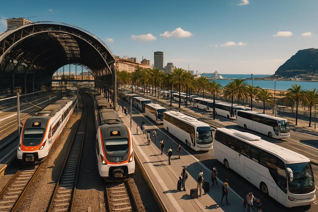 Barcelona transport hub cover image — travel photography scene.