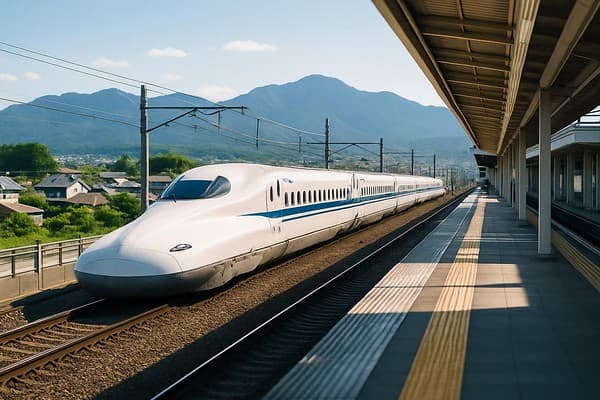 Japan transport guide cover image — travel photography scene.