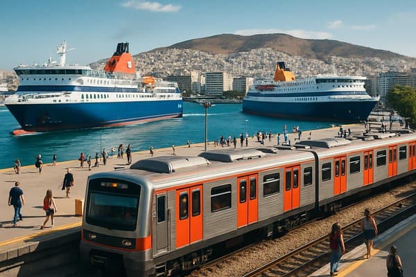 Athens transport hub cover image — travel photography scene.