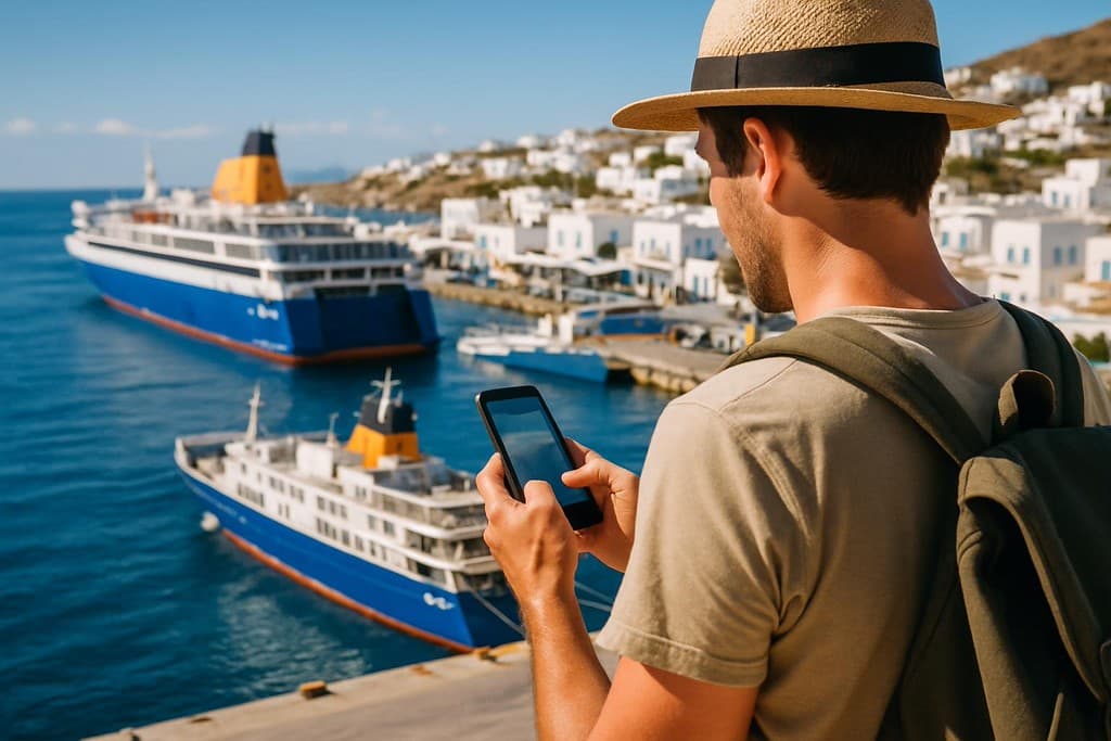 Ferryhopper complete guide cover image — travel photography scene.