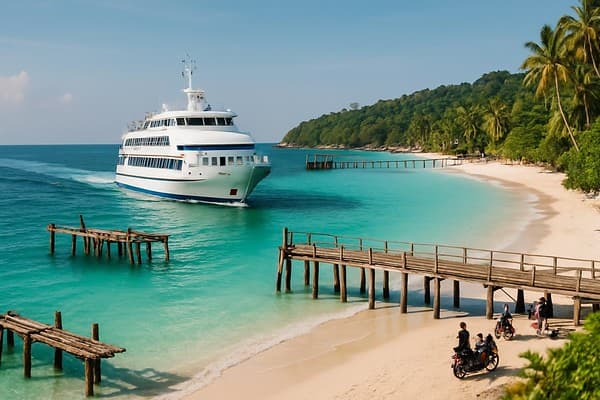 How to get to Koh Lipe cover image — travel photography scene.